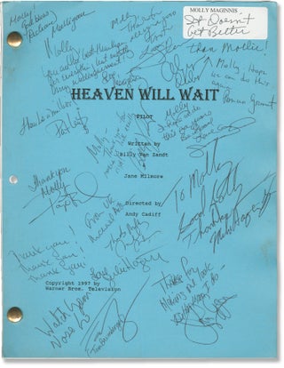 Book #149021] Heaven Will Wait (Original screenplay for the 1997 television film, signed by cast...
