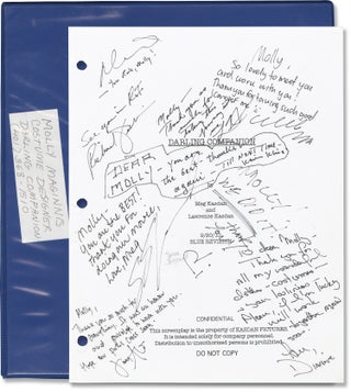 Book #149043] Darling Companion (Costume designer's script for the 2012 film, signed by cast and...
