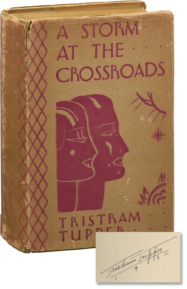 Book #149149] A Storm at the Crossroads (Signed First Edition, with advance publication notice)....