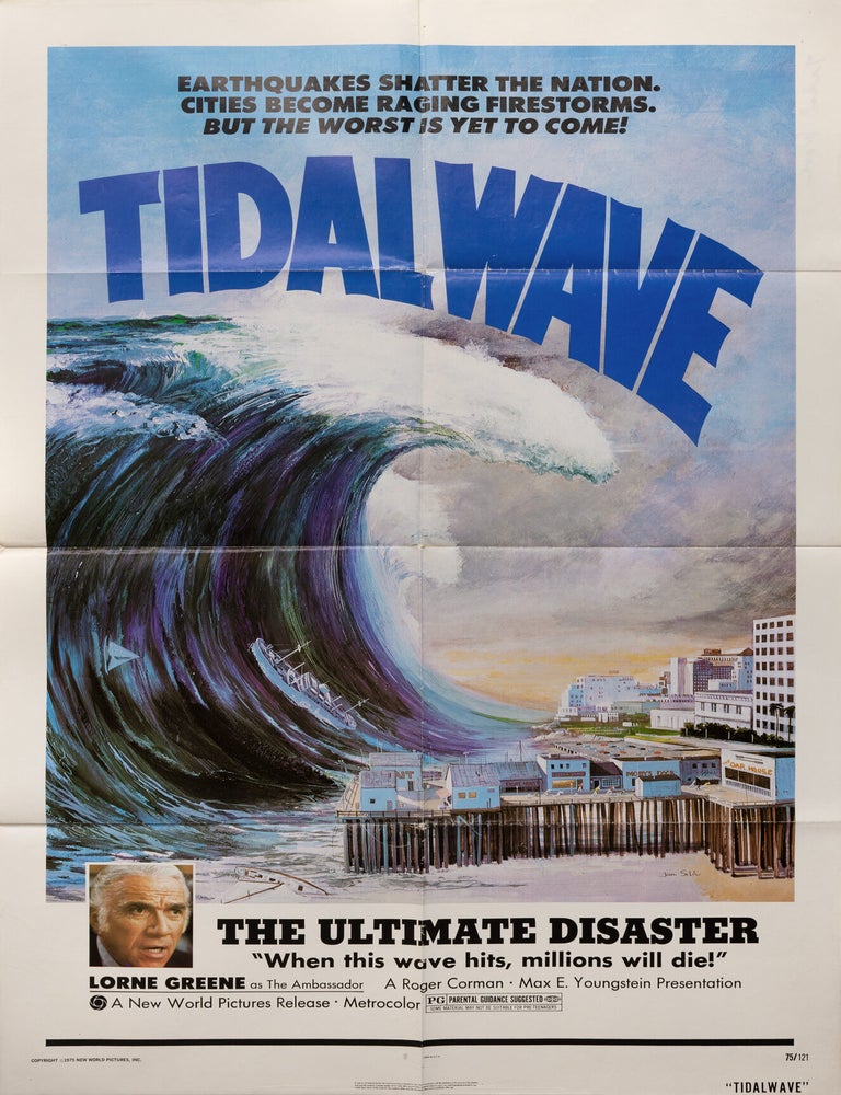Book #149165] Tidal Wave (Original poster for the 1975 US release of the 1973 Japanese film)....