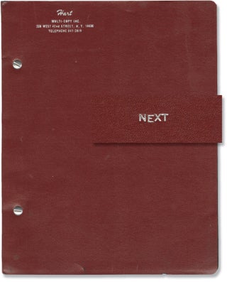 Book #149186] Next (Original script for the 1967 play). Elaine May, Terrence McNally, James Coco,...