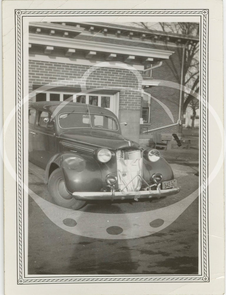 Archive of 59 original photographs of automobile accidents in the Minneapolis-St. Paul area, circa 1930s-1940s