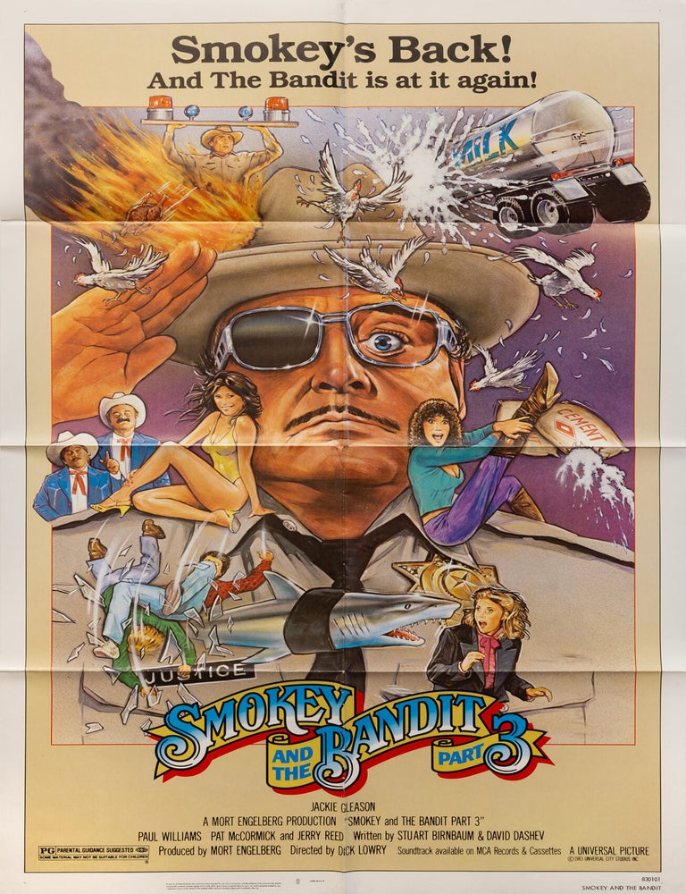 Book #149264] Smokey and the Bandit Part 3 (Original poster for the 1983 film). Dick Lowry, David...