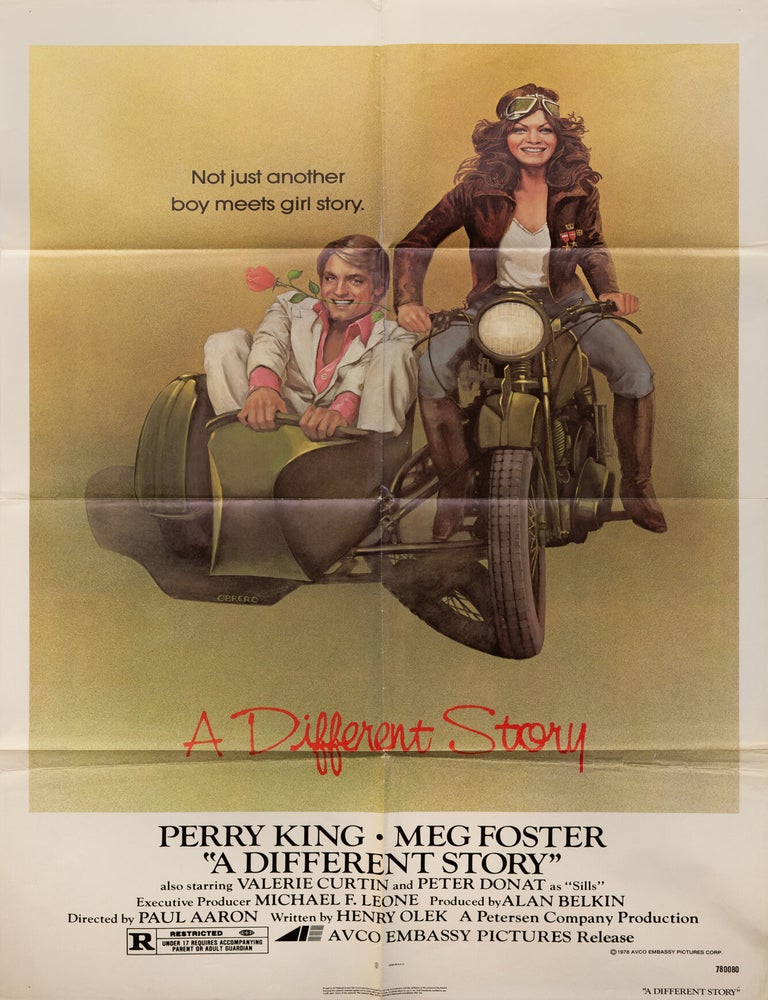 Book #149267] A Different Story (Original poster for the 1978 film). Paul Aaron, Henry Olek, Meg...