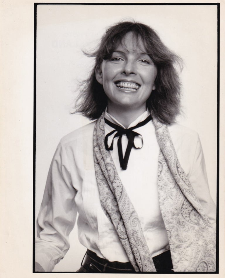 [Book #149322] Original photograph of Diane Keaton, circa 1977. Diane Keaton, Douglas Kirkland, subject, photographer.