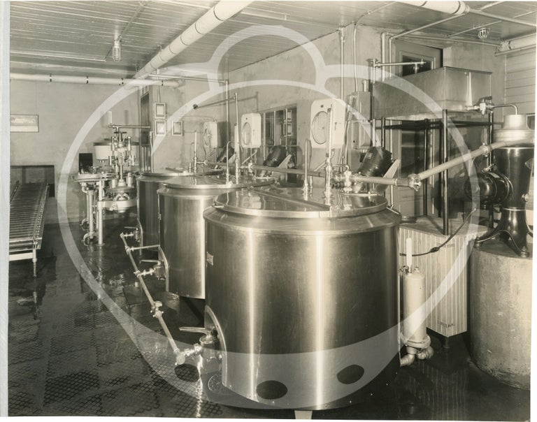 Archive of photographs of the Ethan Allen Creamery, VT, circa 1930s