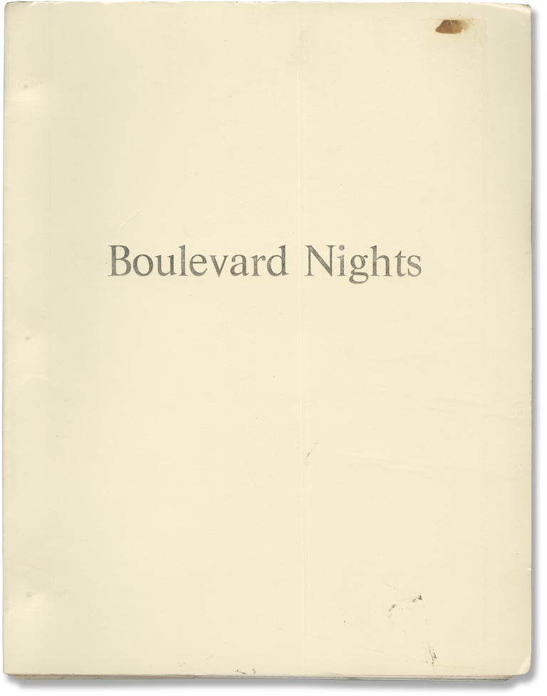 [Book #149371] Boulevard Nights. Danny De La Paz Richard Yniguez, James Victor, Marta DuBois, Michael Pressman, Desmond Nakano, starring, director, screenwriter.