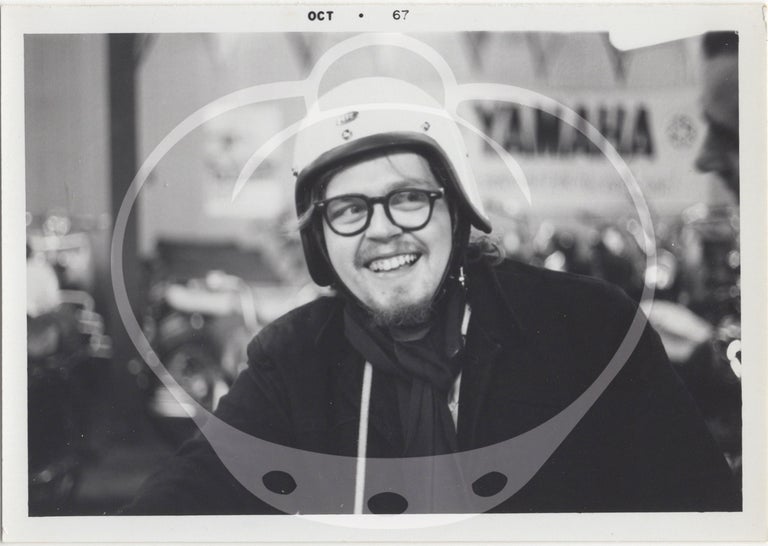 Archive of 42 original vernacular photographs of the Camrod motorcycle shop, 1967