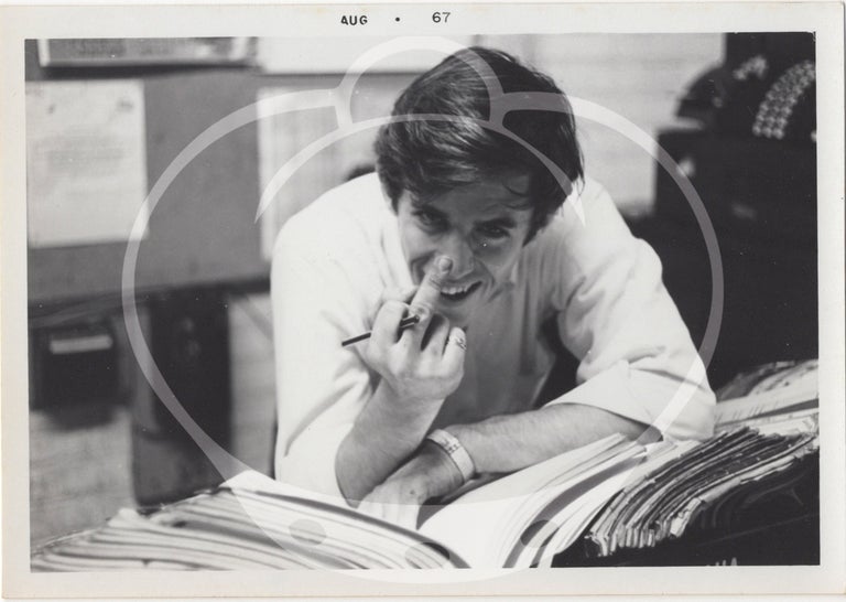 Archive of 42 original vernacular photographs of the Camrod motorcycle shop, 1967