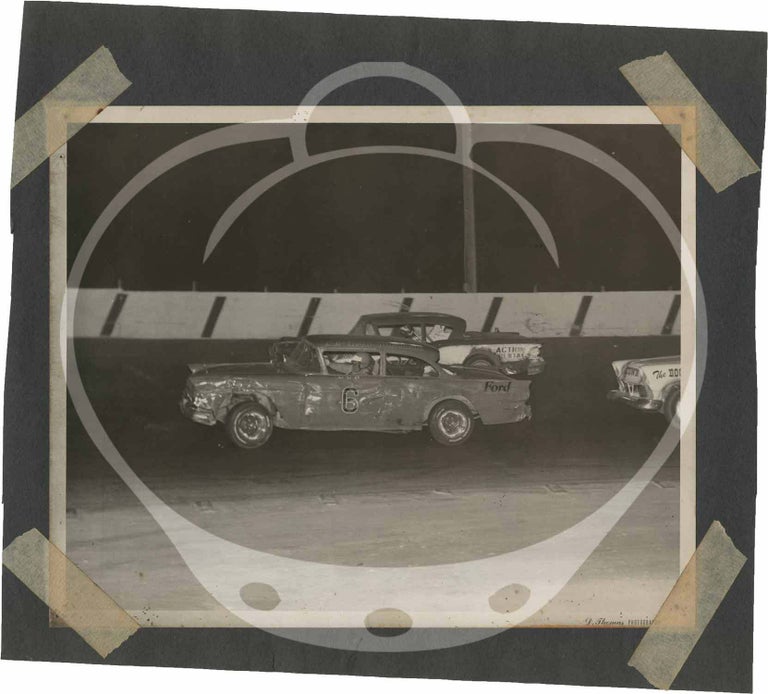 Archive of original photographs of stock car race car driver Don Darling, 1972-1974