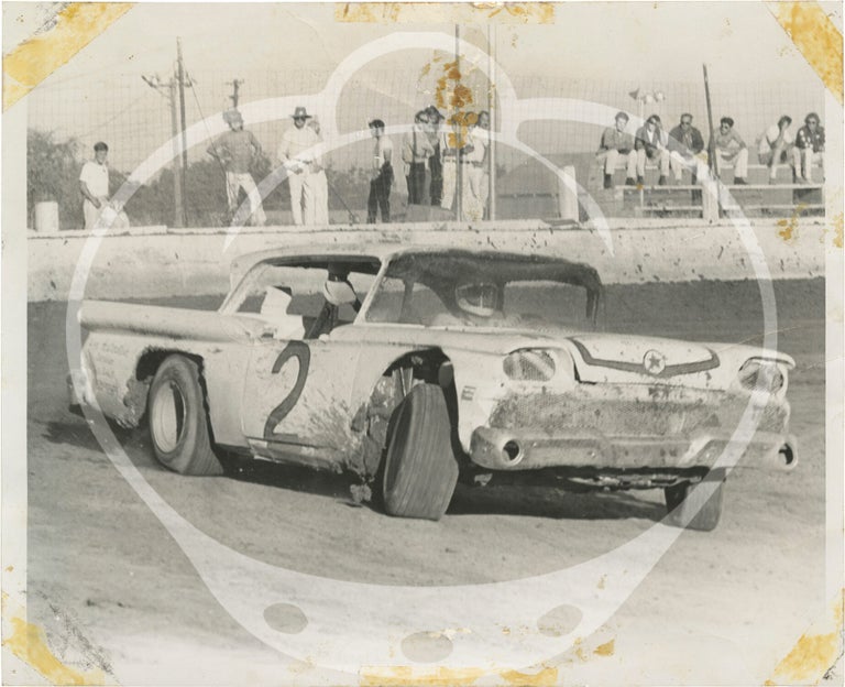Archive of original photographs of stock car race car driver Don Darling, 1972-1974
