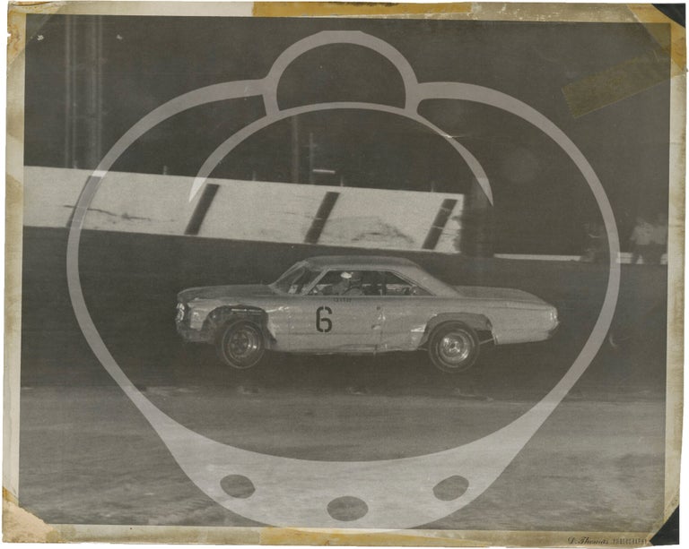 Archive of original photographs of stock car race car driver Don Darling, 1972-1974