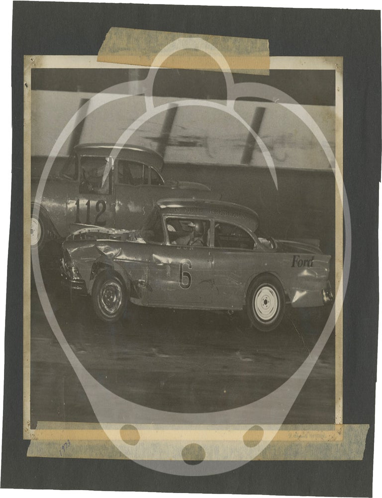 Archive of original photographs of stock car race car driver Don Darling, 1972-1974