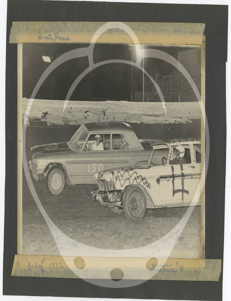 Archive of original photographs of stock car race car driver Don Darling, 1972-1974