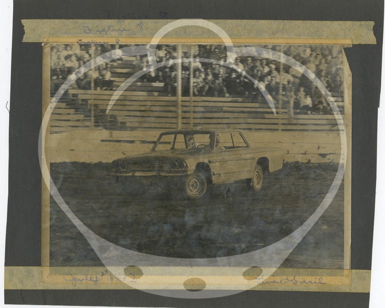 Archive of original photographs of stock car race car driver Don Darling, 1972-1974