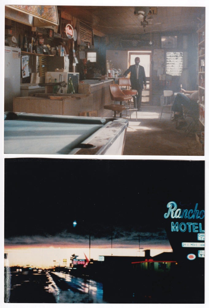 Book #149452] Paris, Texas (Three original color photographs from the 1984 film). Wim Wenders, L....