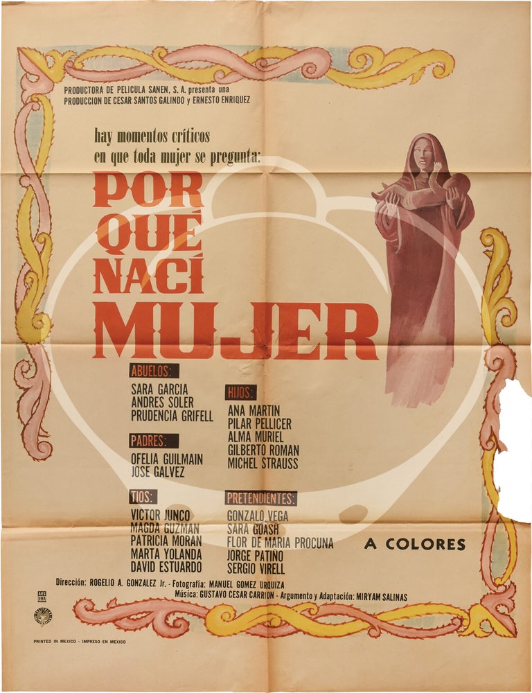 Collection of original posters for Mexican films, 1961-1975