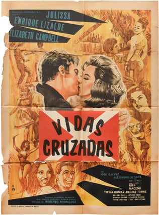 Book #149553] Nosotros los jovenes [Vidas Cruzadas] (Original poster for the 1966 film). Roberto...