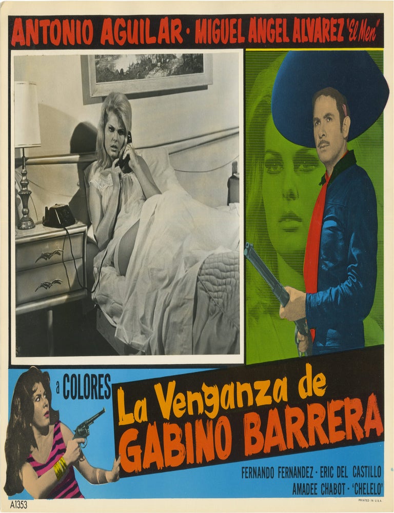 Collection of original Mexican lobby cards, 1955-1971