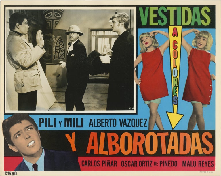 Collection of original Mexican lobby cards, 1955-1971
