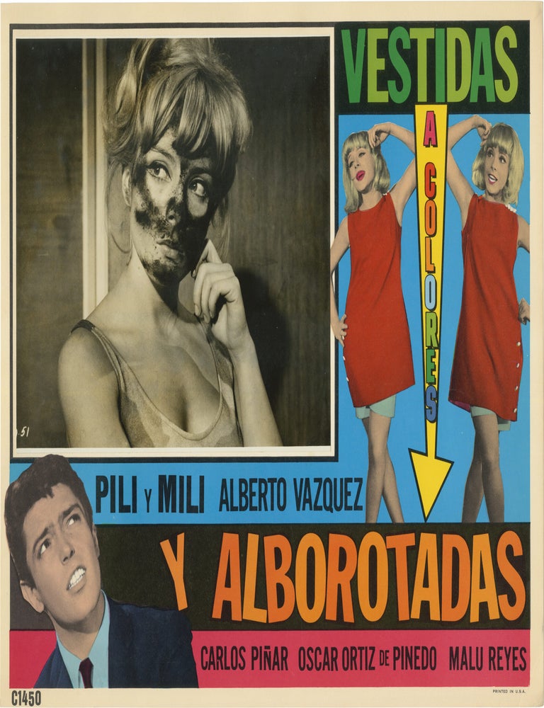 Collection of original Mexican lobby cards, 1955-1971
