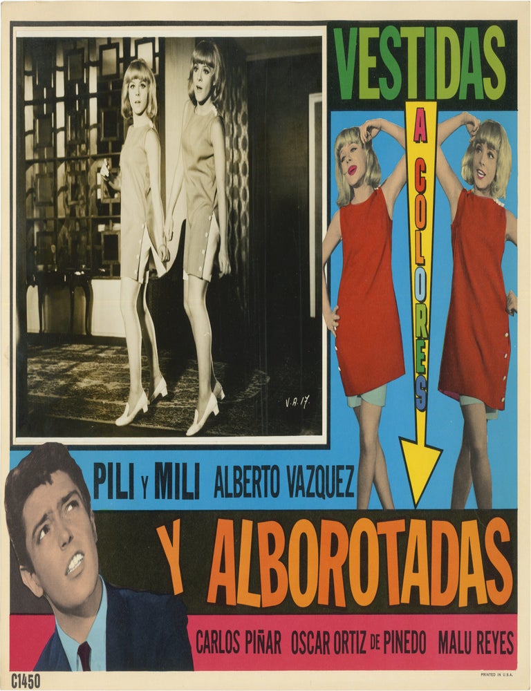 Collection of original Mexican lobby cards, 1955-1971