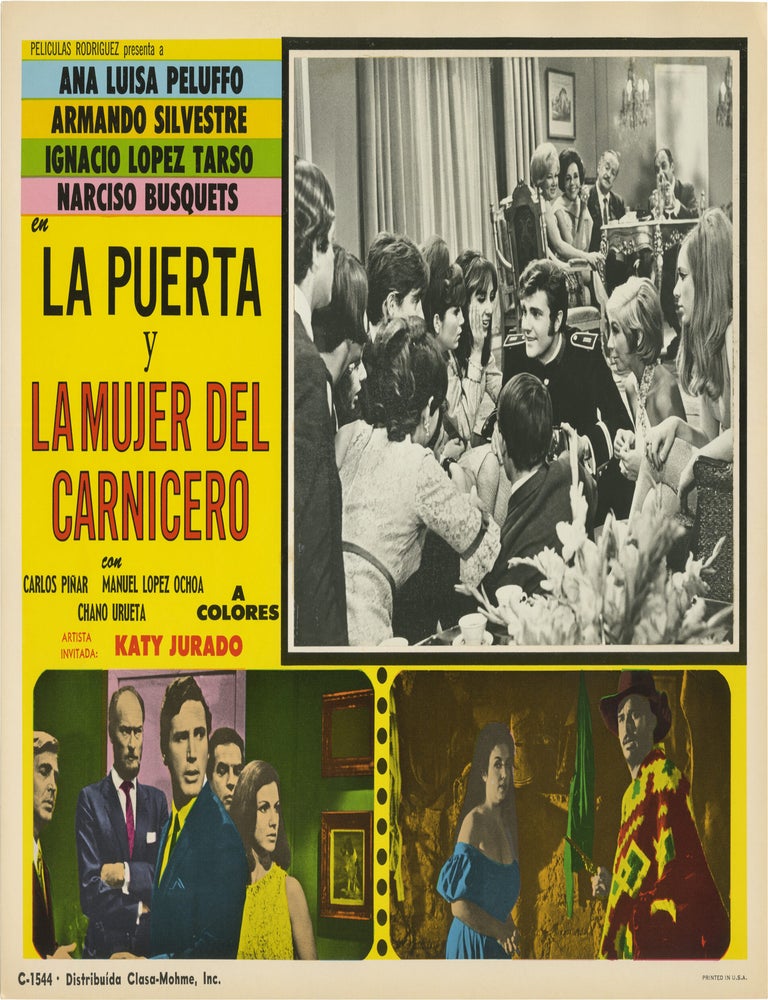 Collection of original Mexican lobby cards, 1955-1971