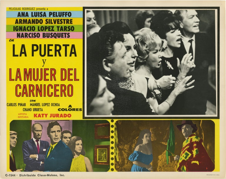 Collection of original Mexican lobby cards, 1955-1971