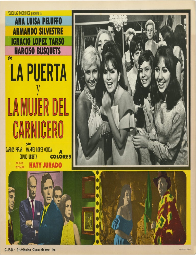 Collection of original Mexican lobby cards, 1955-1971