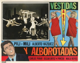 Collection of original Mexican lobby cards, 1955-1971