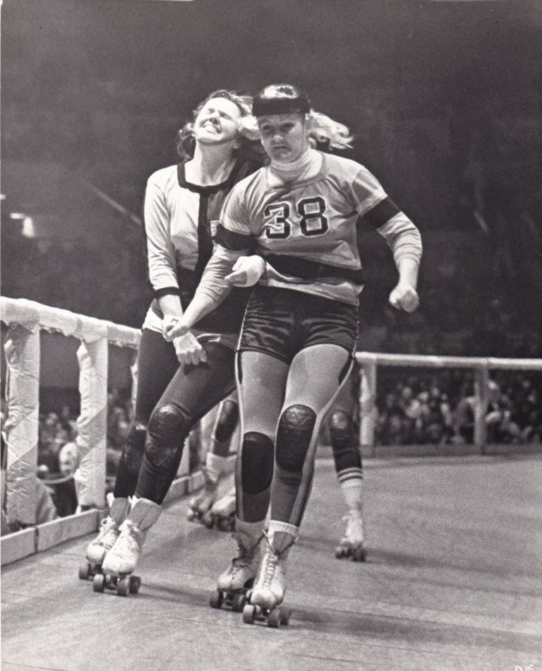 Book #149701] Derby [Roller Derby] (Collection of six original photographs from the 1970...