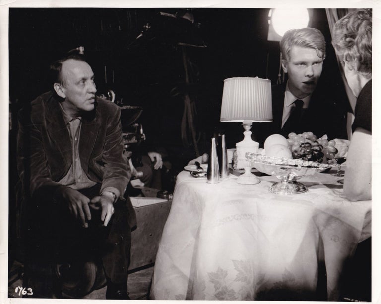 The Servant (Original photograph from the set of the 1963 British film. Joseph Losey, Harold Pinter, director.