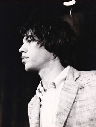 Book #149846] Original photograph of Mick Jagger, circa 1964. Mick Jagger, Nico van der Stam,...