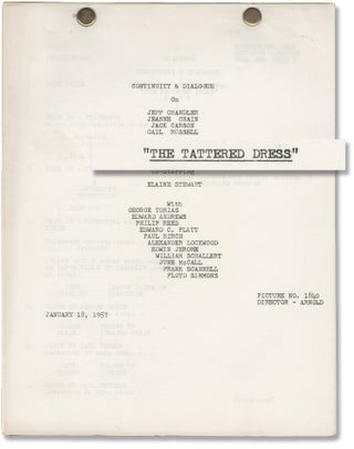 Book #149863] The Tattered Dress (Original post-production screenplay for the 1957 film). Jack...