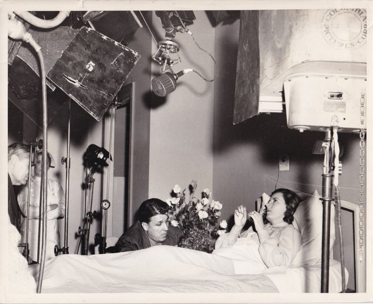 Book #149904] Penny Serenade (Original photograph of George Stevens and Irene Dunn on the set of...