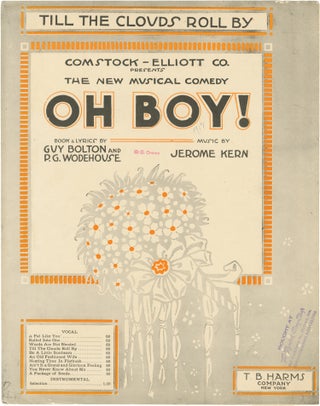 Book #149912] Oh, Boy!: Till the Clouds Roll By (Vintage sheet music for the 1917 musical). P G....