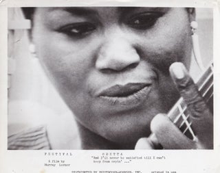 Book #149915] Festival (Two original photographs, of Odetta and Bernice Johnson Reagon from the...
