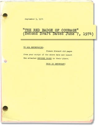 Book #149945] The Red Badge of Courage (Original screenplay for the 1974 television film)....