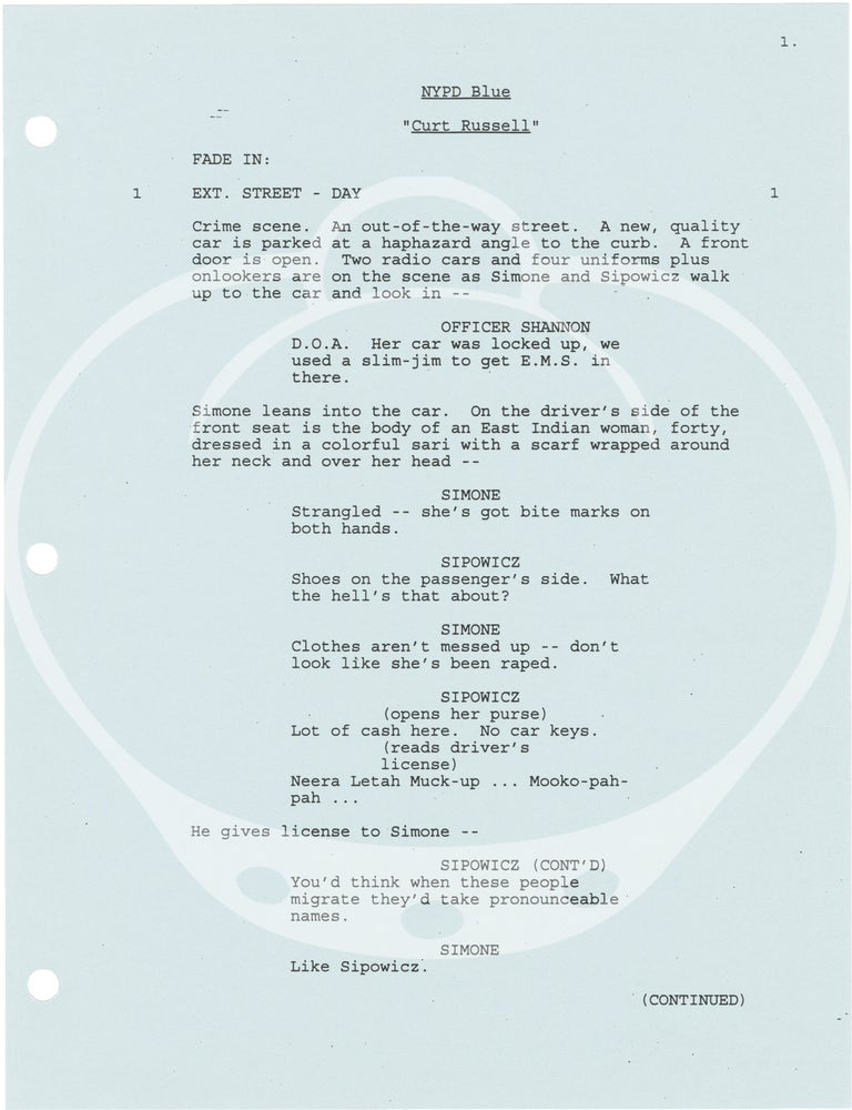 NYPD Blue: Curt Russell