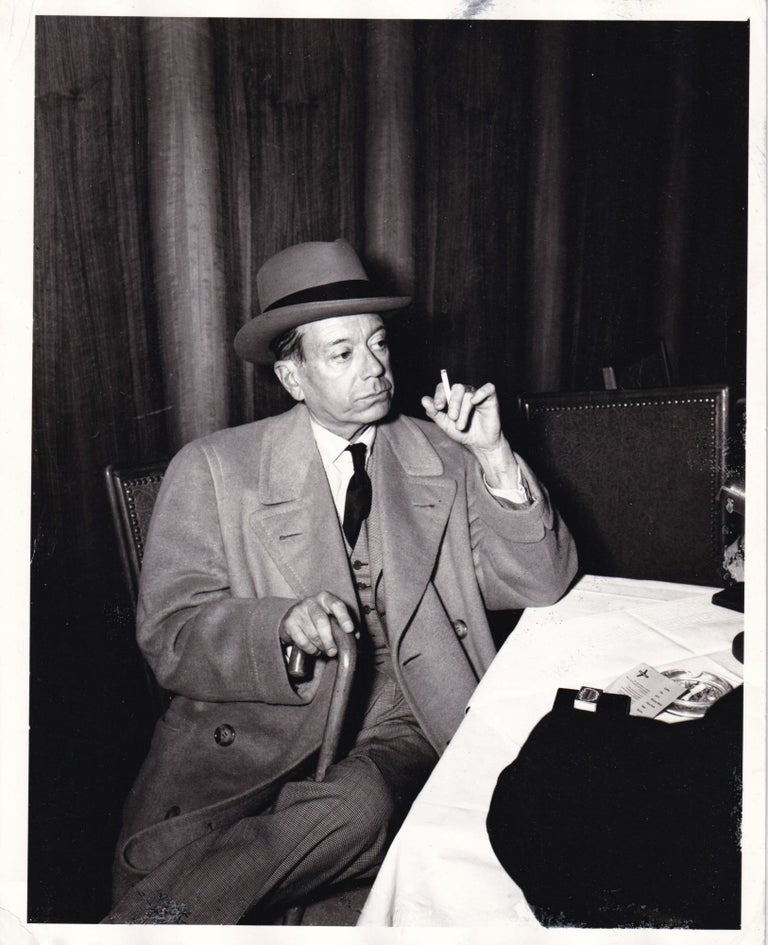 Book #150113] Photograph of Cole Porter, circa 1940s, struck circa 1950s. Cole Porter, subject
