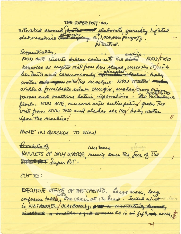 Archive of original typed and handwritten manuscripts and galleys for novels by Gerald A. Brown, 1960s-1990s