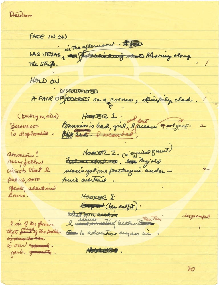 Archive of original typed and handwritten manuscripts and galleys for novels by Gerald A. Brown, 1960s-1990s