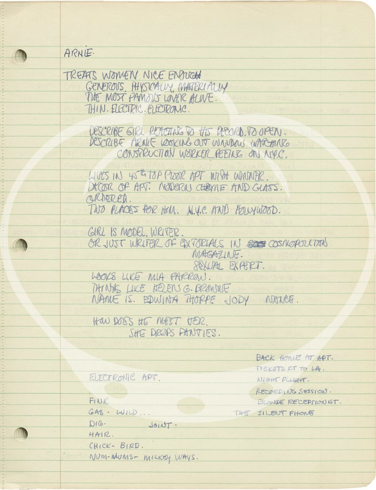 Archive of original typed and handwritten manuscripts and galleys for novels by Gerald A. Brown, 1960s-1990s