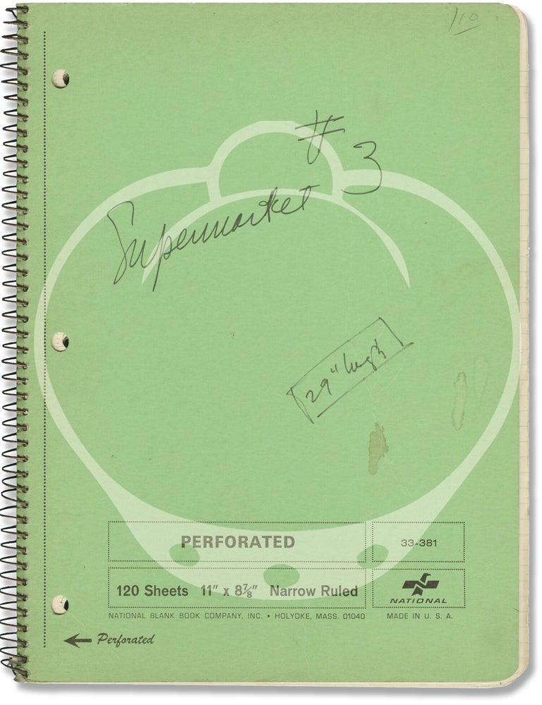 Archive of original typed and handwritten manuscripts and galleys for novels by Gerald A. Brown, 1960s-1990s