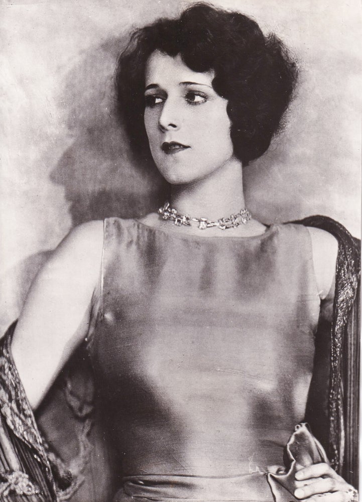 [Book #150161] Original photograph of Riza Royce [Wife of Josef von Sternberg], circa 1930. Josef von Sternberg, Riza Royce, subject.