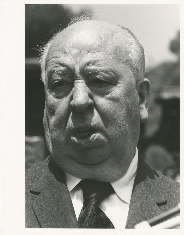 [Book #150205] Original photograph of Alfred Hitchcock, circa 1970s. Alfred Hitchcock, subject.
