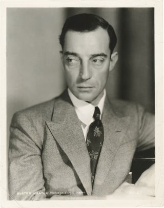 Book #150211] Original photograph of Buster Keaton, circa 1930s. Buster Keaton, subject