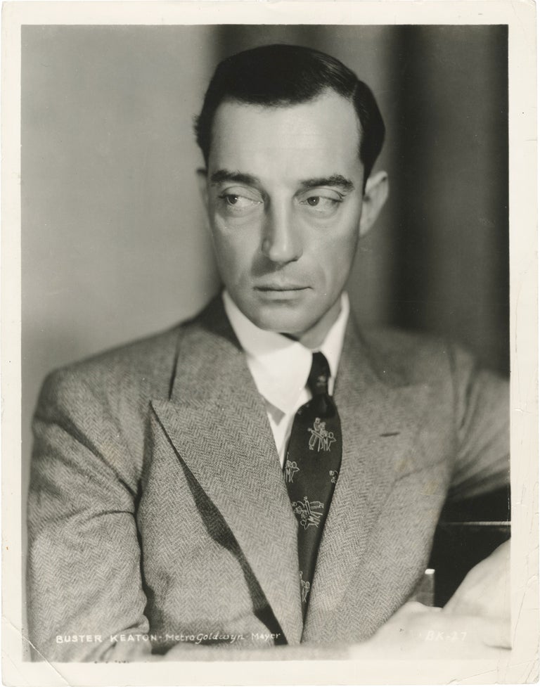 [Book #150211] Original photograph of Buster Keaton, circa 1930s. Buster Keaton, subject.