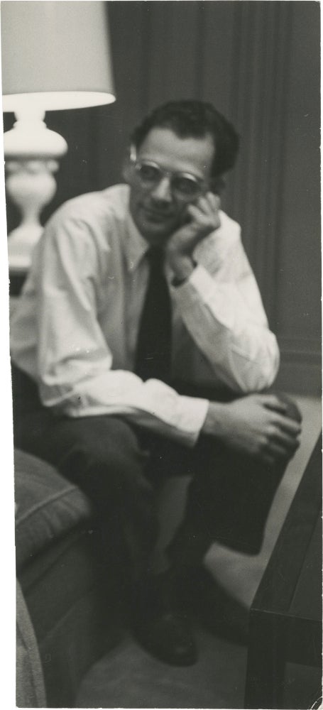 [Book #150265] Original photograph of Arthur Miller, circa 1960s. Arthur Miller, subject.