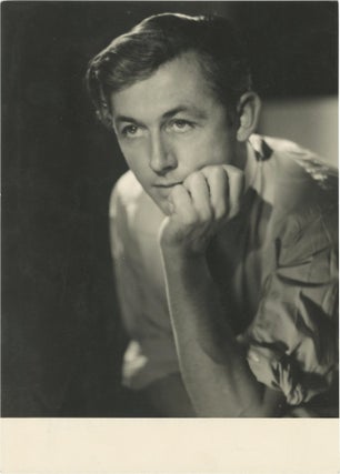 Book #150369] Original portrait photograph of Robert Bresson, circa late 1940s. Robert Bresson,...